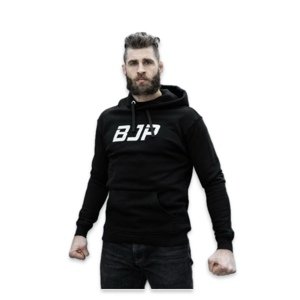 Mikina s kapucí Hoodie (Černá) BJP Velikost: XL
