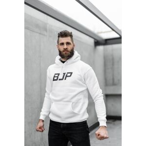 Mikina s kapucí Hoodie (Bílá) BJP Velikost: XXL