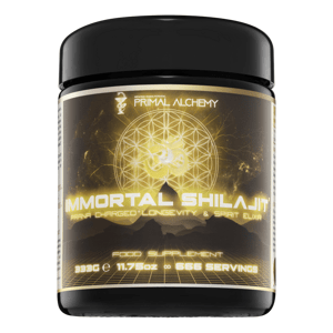 Primal Alchemy Immortal Shilajit Hmotnost: 333 gramů