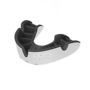 OPRO Chránič zubů Silver, bílá