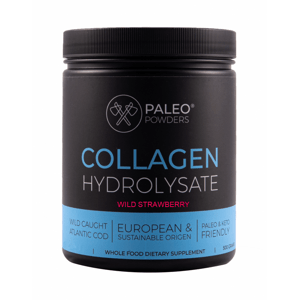 Paleo Powders Kolagen z divokých tresek (divoká jahoda), 500 g