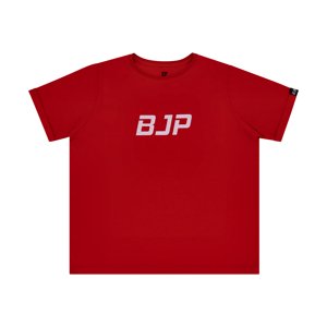 Dětské BJP Tričko s logem, červené Velikost/Výška: 140