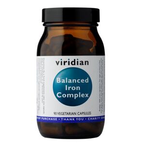 Viridian Nutrition Balanced Iron Complex 90 kapslí (Komplex železa s vitamíny)