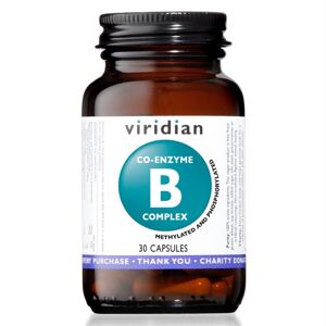 Viridian Nutrition Co-enzyme B Complex 30 kapslí