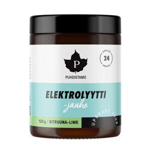 Puhdistamo Electrolyte Powder 120g, citron-limeta