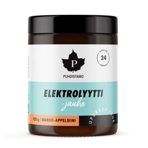Puhdistamo Electrolyte Powder 120g, mango-pomeranč