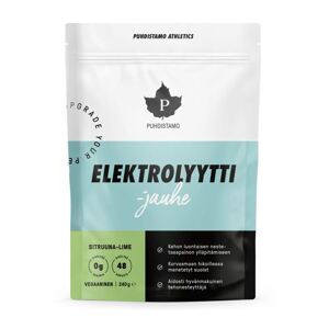 Puhdistamo Electrolyte Powder 240g, lemon-lime