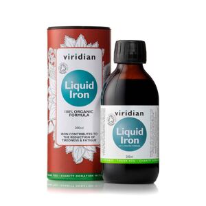 Viridian Nutrition Liquid Iron 200ml Organic (Tekuté železo)