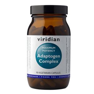 Viridian Nutrition Maxi Potency Adaptogen Complex 90 kapslí (Směs adaptogenů)