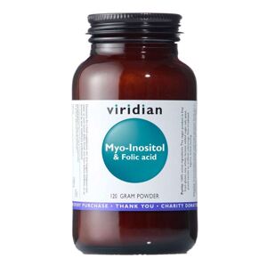 Viridian Nutrition Myo-Inositol & Folic Acid 120g (Myo-Inositol s kyselinou listovou)
