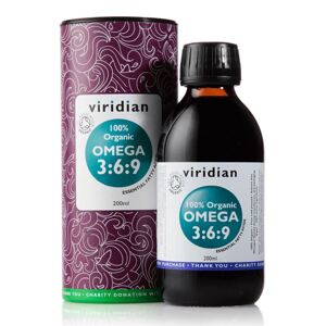 Viridian Nutrition Omega 3:6:9 Oil 200ml Organic