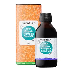Viridian Nutrition Pumpkin Seed Oil 200ml Organic (Olej z dýňových semínek Bio)
