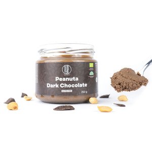 BrainMax Pure Peanuta, Arašídový krém s hořkou čokoládou, 250 g