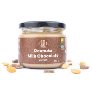 BrainMax Pure Peanuta, Arašídový krém s mléčnou čokoládou, 250 g