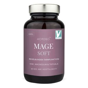 Nordbo Mage Soft 60 kapslí (Zácpa, vyprazdňování)