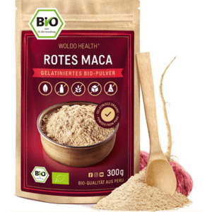 WoldoHealth BIO Maca červená, 300g