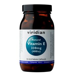 Viridian Nutrition Vitamin E 330mg 400iu 90 kapslí