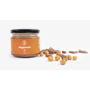 BrainMax Pure Veganella, Lískooříškový krém s mléčnou čokoládou, 250 g