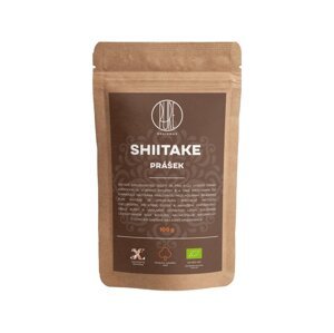 BrainMax Pure Shiitake prášek, BIO 100g