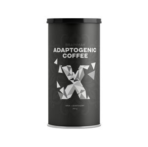 BrainMax Adaptogenic Coffee, Instantní BIO káva s adaptogeny, 300g