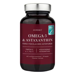 Nordbo Omega 3 & Astaxanthin 90 kapslí