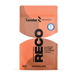 Leader Reco High Quality 800g (Po výkonu - fitness, silové sporty) Příchuť: Čokoláda