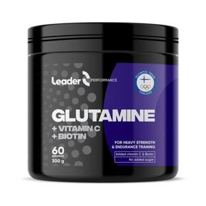Leader Glutamine + Vitamin C + Biotin 300 g