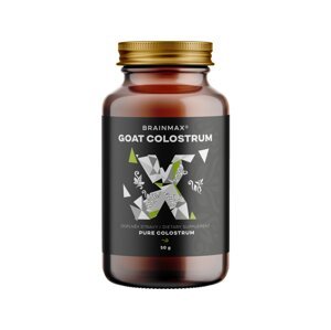 BrainMax Goat Colostrum, kozí kolostrum v prášku, 50 g