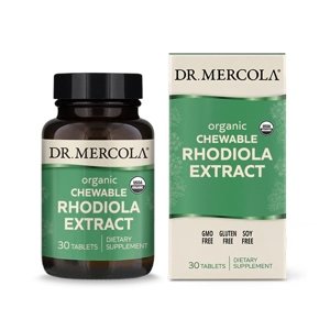 Dr.Mercola Organic Rhodiola Extrakt, 30 tablet