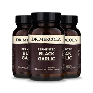 Dr.Mercola Černý česnek Obsah: 60 kapslí