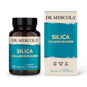 Dr.Mercola Silica collagen builder (Křemík MMST), 60 kapslí
