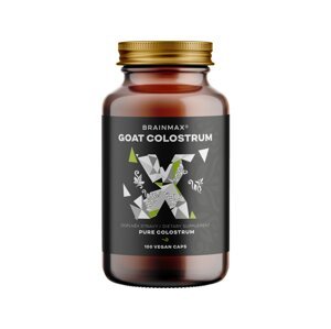 BrainMax Goat Colostrum, kozí kolostrum 250 mg, 100 rostlinných kapslí