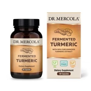Dr.Mercola Fermentovaná BIO Kurkuma 60 kapslí