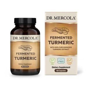Dr.Mercola Fermentovaná BIO Kurkuma 180 kapslí