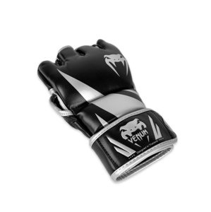 Venum Challenger 2.0 MMA rukavice - Černá/Stříbrná Velikost: L/XL
