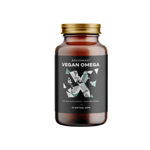 BrainMax Vegan Omega 3, 90 softgel kapslí