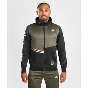 UFC Adrenaline by Venum Fight Week Men’s Zip Hoodie, Khaki/Bronze Velikost: XXL