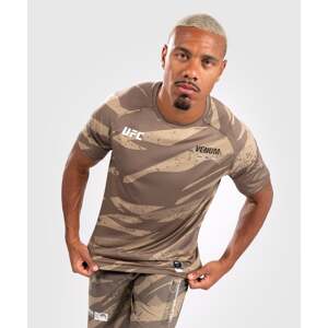 UFC Adrenaline by Venum Men's Fight Week Dry-Tech T-shirt, Desert Camo Velikost: XXL