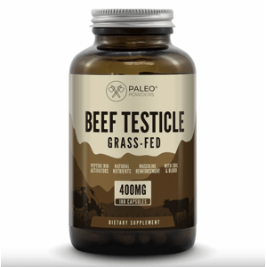 Paleo Powders Hovězí varlata (grass-fed) 180 kapslí