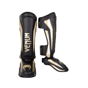 Venum Elite Standup Shin guards, Black/Gold Velikost: XL
