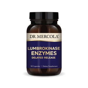 Dr.Mercola Lumbrokinase Dr. Mercola (fibrinolytické enzymy), 90 kapslí