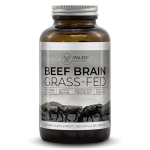 Paleo Powders Hovězí mozek (grass-fed), 180 kapslí