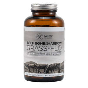 Paleo Powders Hovězí kostní dřeň (grass-fed) 180 kapslí