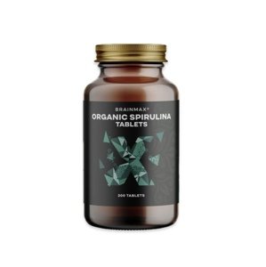 BrainMax Spirulina BIO, tablety Obsah: 200 tablet