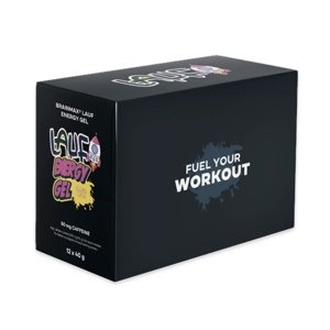 BrainMax LAUF Energy Gels Příchuť: Slané jablko s kofeinem 12x40 g