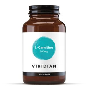Viridian Nutrition L-Carnitine 500mg 60 kapslí