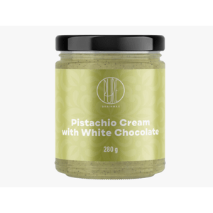 BrainMax Pure Pistachio cream with white chocolate, Pistáciový krém s bílou čokoládou, BIO, 280 g