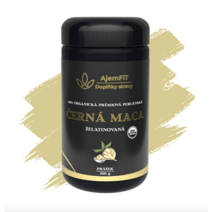 Organic Prémiová Černá Maca AF (Peru), extrakt 4:1, 300 g