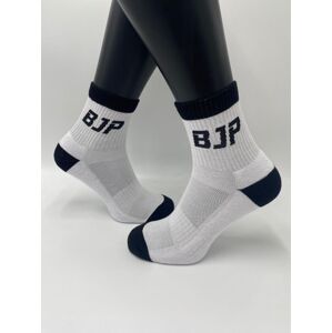 Ponožky BJP white/black Velikost: S/M