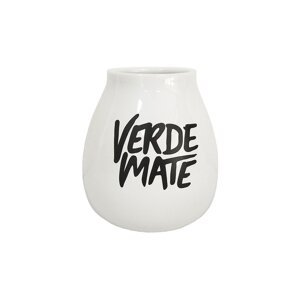 Keramická kalabasa Verde Mate bílá